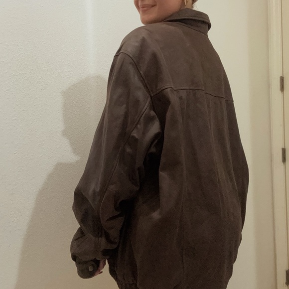 croft & barrow Other - Croft & Barrow Genuine Leather Bomber Jacket